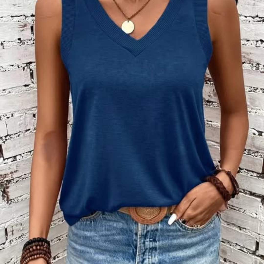 Assila™ | Top con Scollo a V