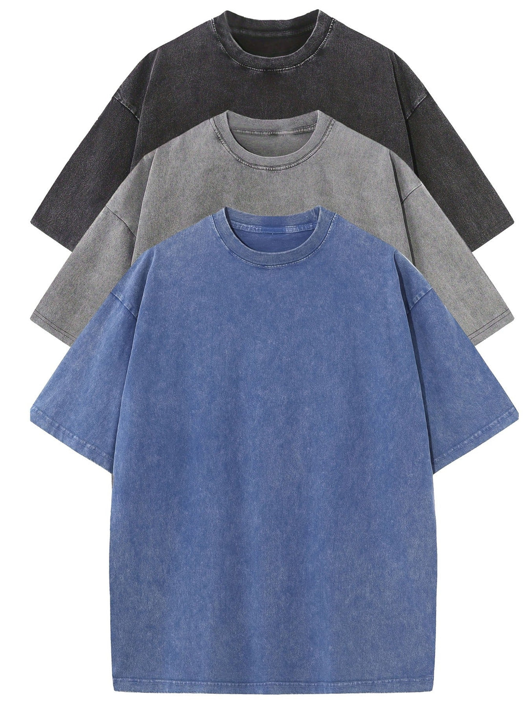 Aldo™ | Set di T-Shirt Oversize in Cotone Casual 3 Pezzi