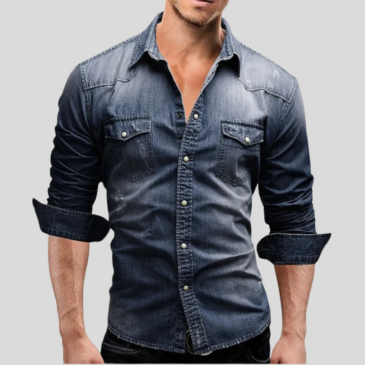 Lex™ | Camicia in Denim Moderna