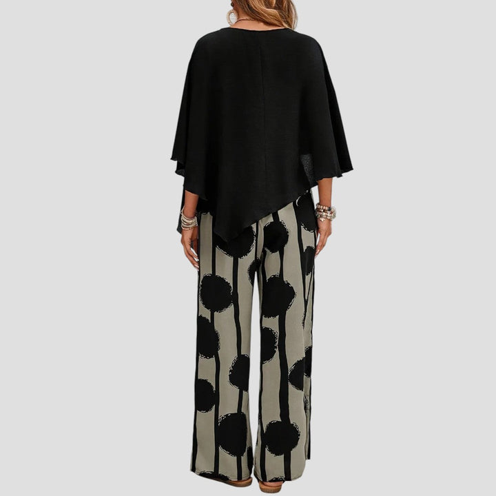 Paolina™ | Set Due Pezzi Elegante con Stampe