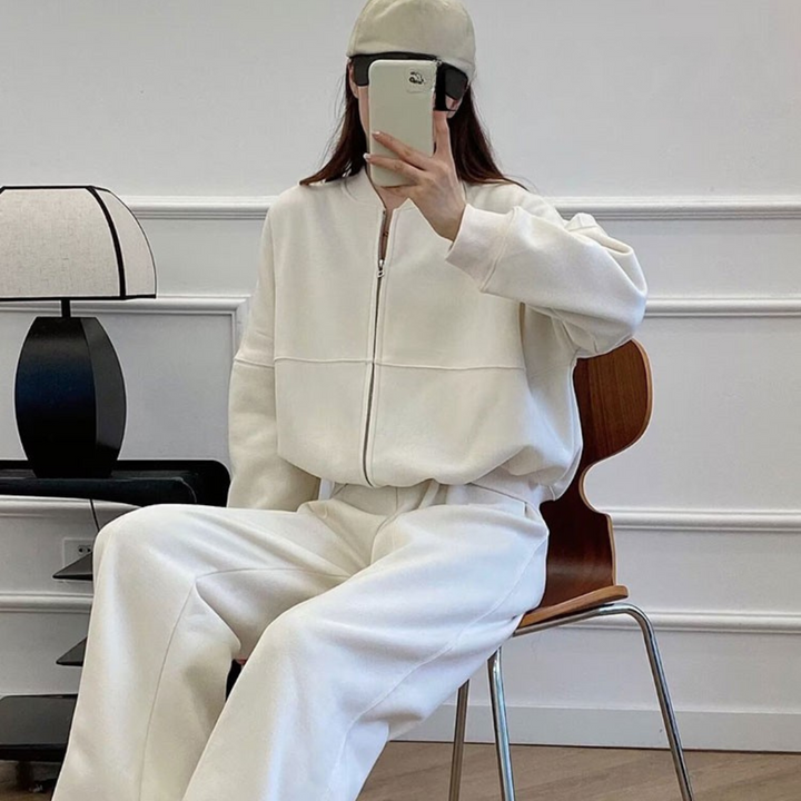 Alessia™ | Giacca Bomber Retro a Due Pezzi da Donna