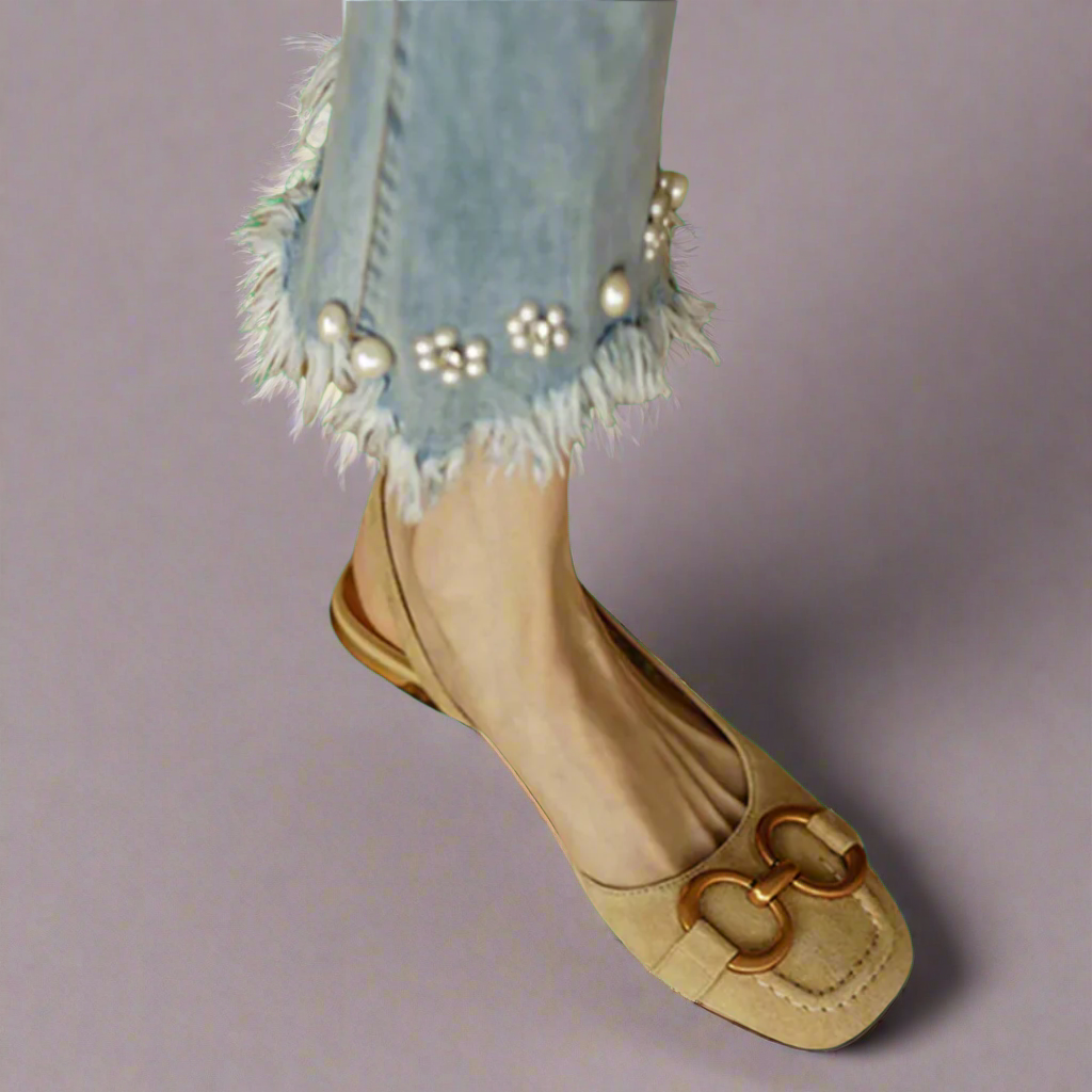 Adelrun | Eleganti Sandali Ortopedici con Tacco Quadrato