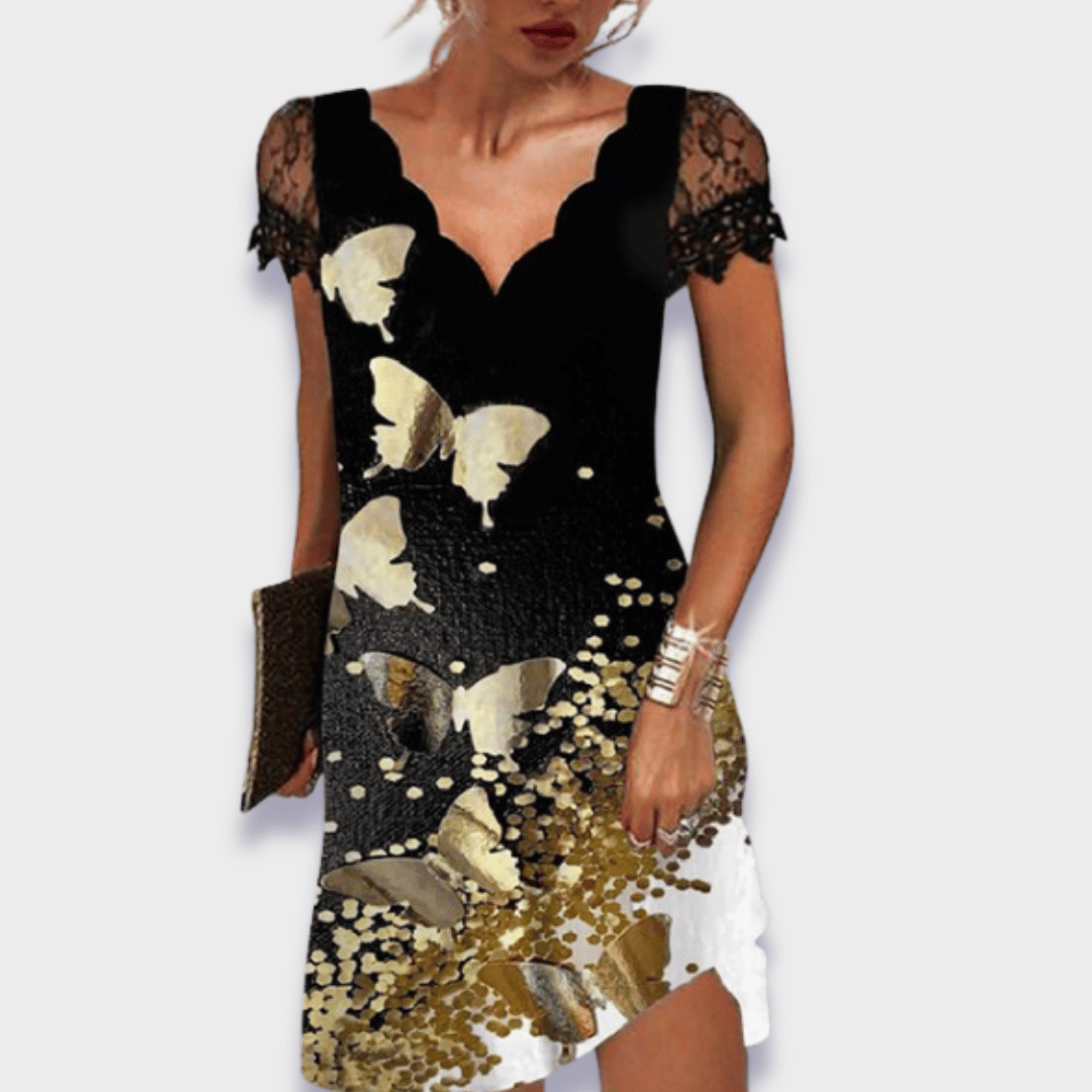 Vittoria™ | Abito elegante in materiale premium