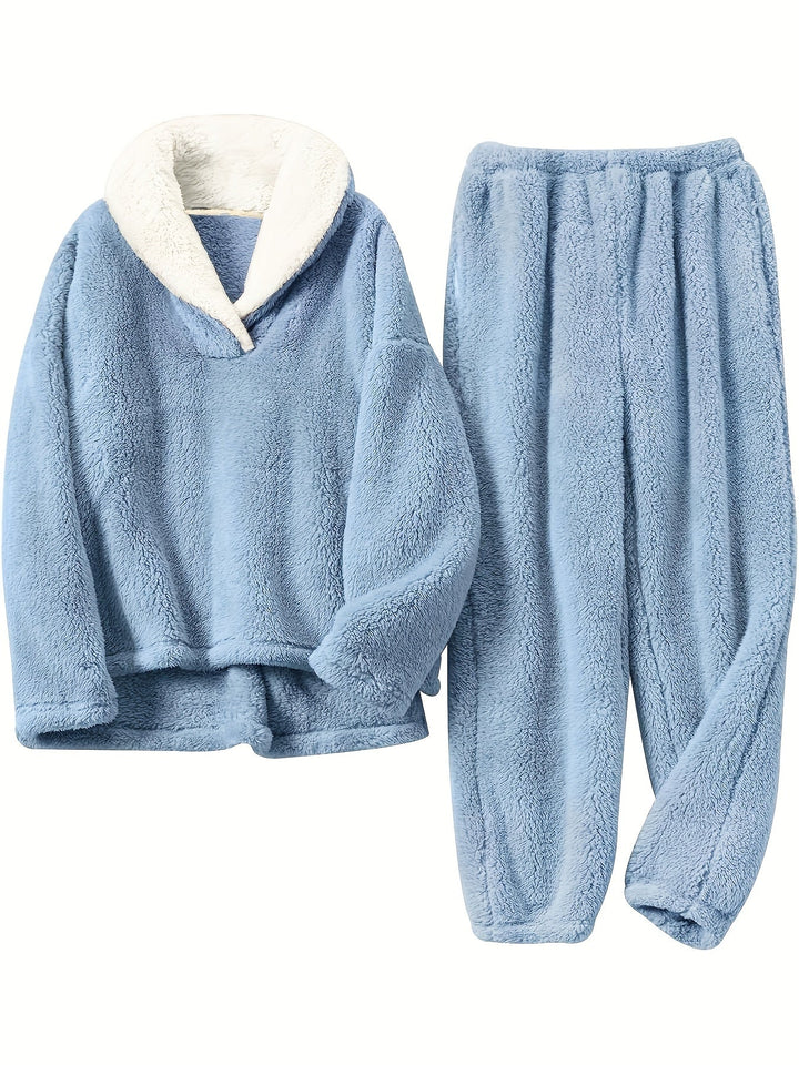 Alessia | Completo da Loungewear in Flanella