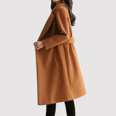Alison | Il Cappotto Eleganza Cinturato