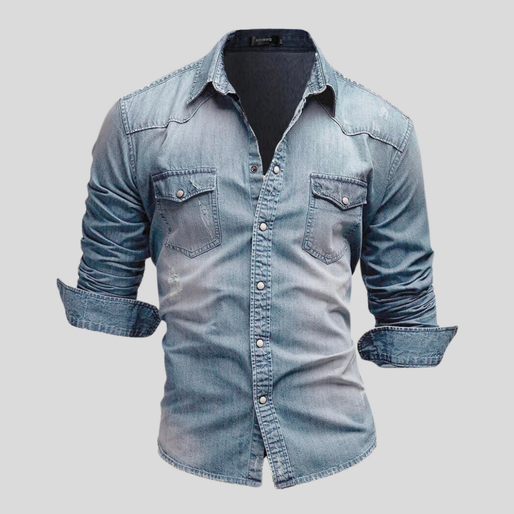 Lex™ | Camicia in Denim Moderna