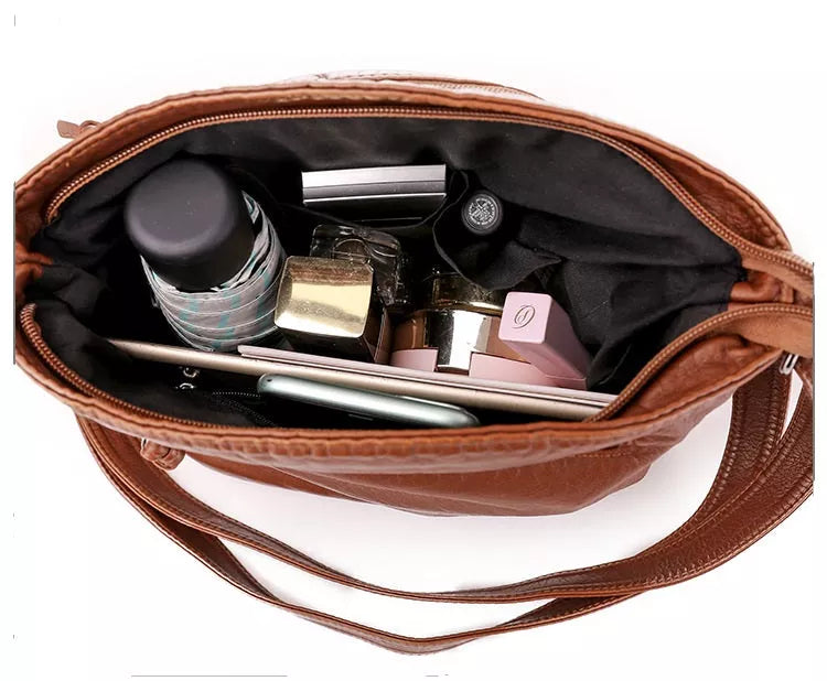 Anna™ | Borsa a Spalla in Pelle Elegante