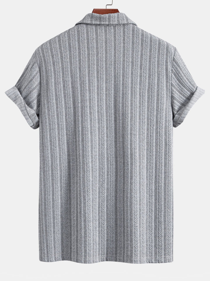 Polo Jacquard Spiga di Grano