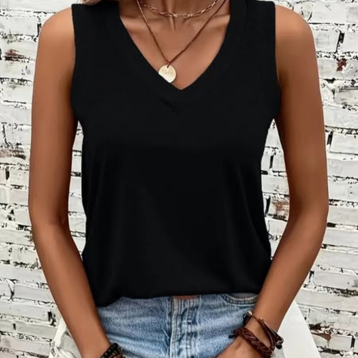 Assila™ | Top con Scollo a V