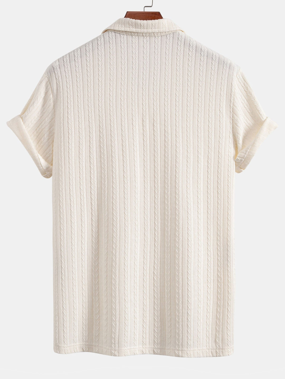 Polo Jacquard Spiga di Grano