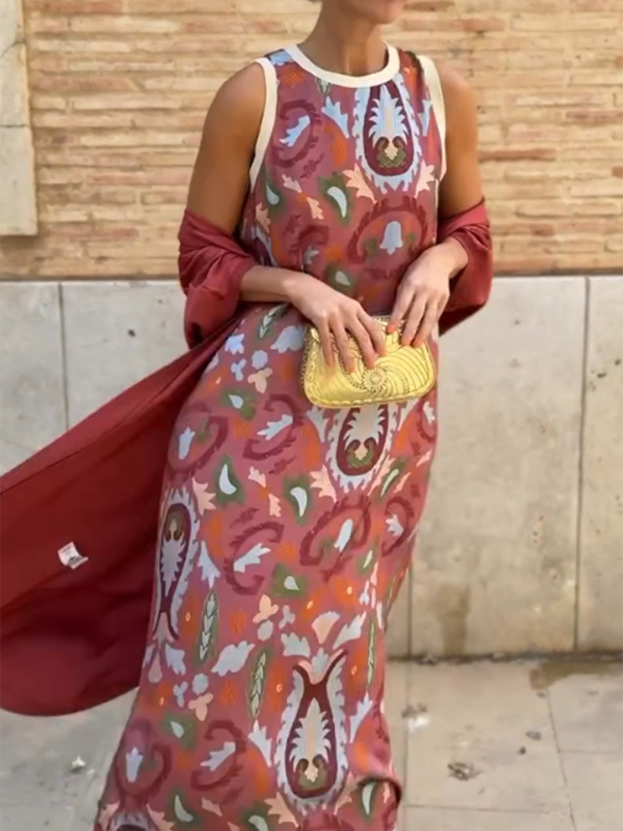 Artemisa™ | Completo con Abito Fluttuante Artistico