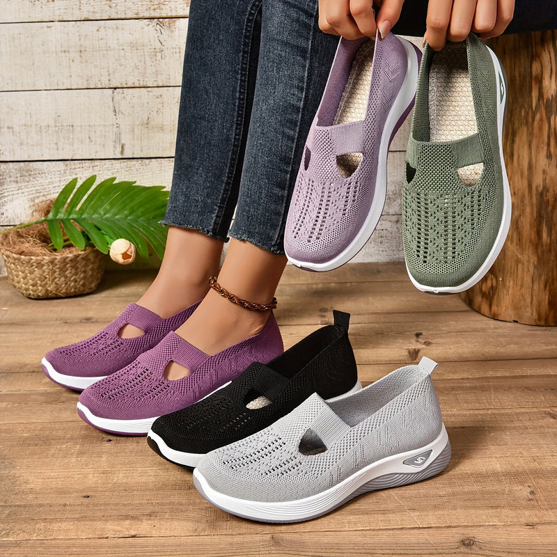 Amara™ | Sneakers Slip-On in Rete