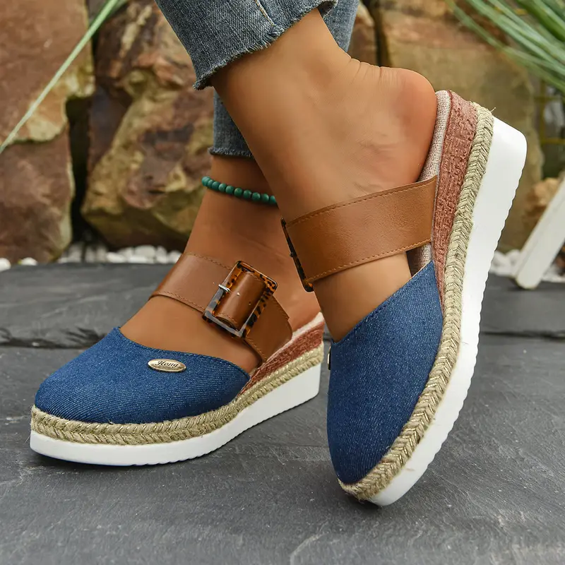 Antonia | Sandali Ortopedici con Plateau, Traspiranti e Rilassati