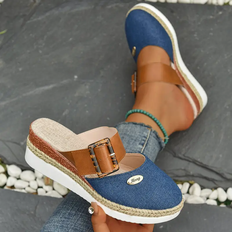 Antonia | Sandali Ortopedici con Plateau, Traspiranti e Rilassati