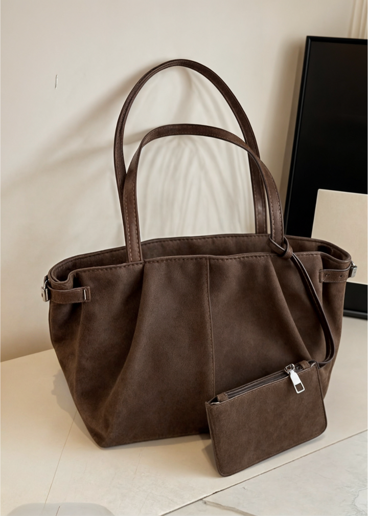 Arden™ | Borsa in Pelle Scamosciata BB