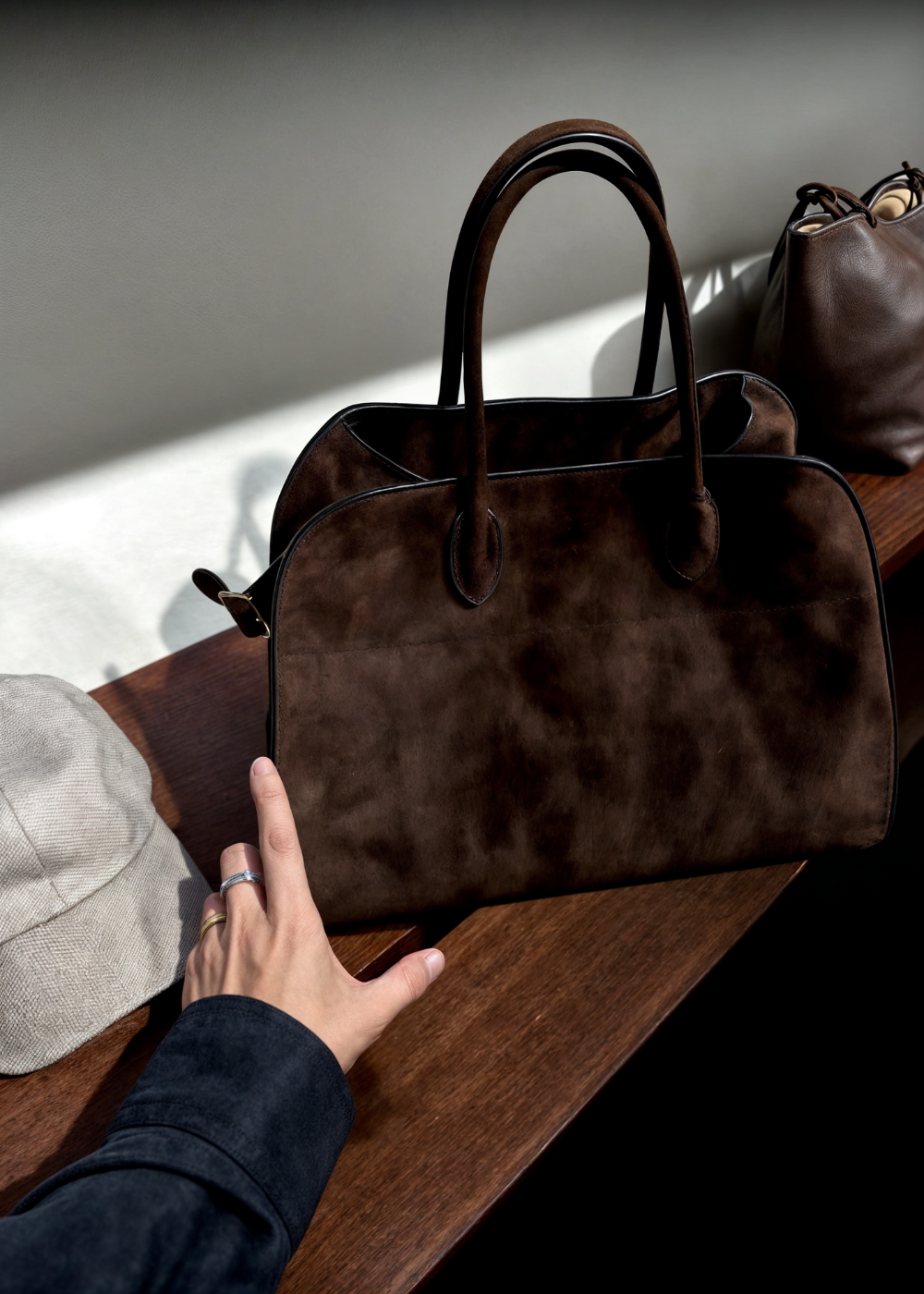 Aurora BB™ | Tracolla in Camoscio