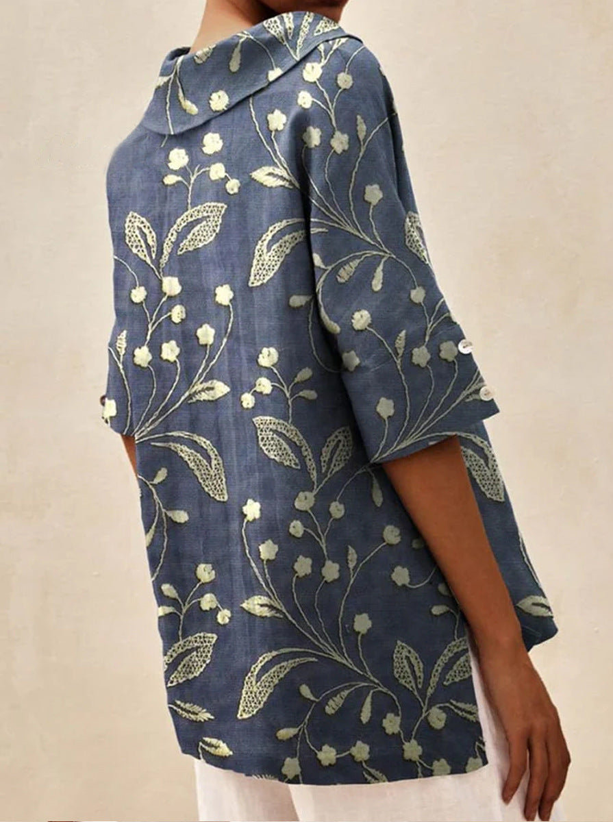 Andrea™ | Top Elegante con Scollo a V