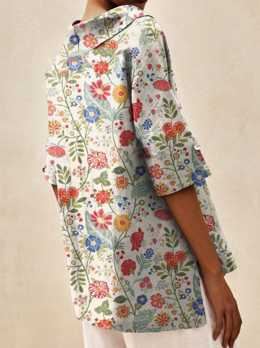 Andrea™ | Top Elegante con Scollo a V