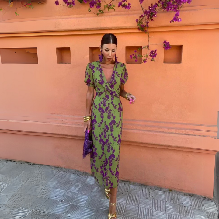 Danielle™ | Abito Midi Floreale