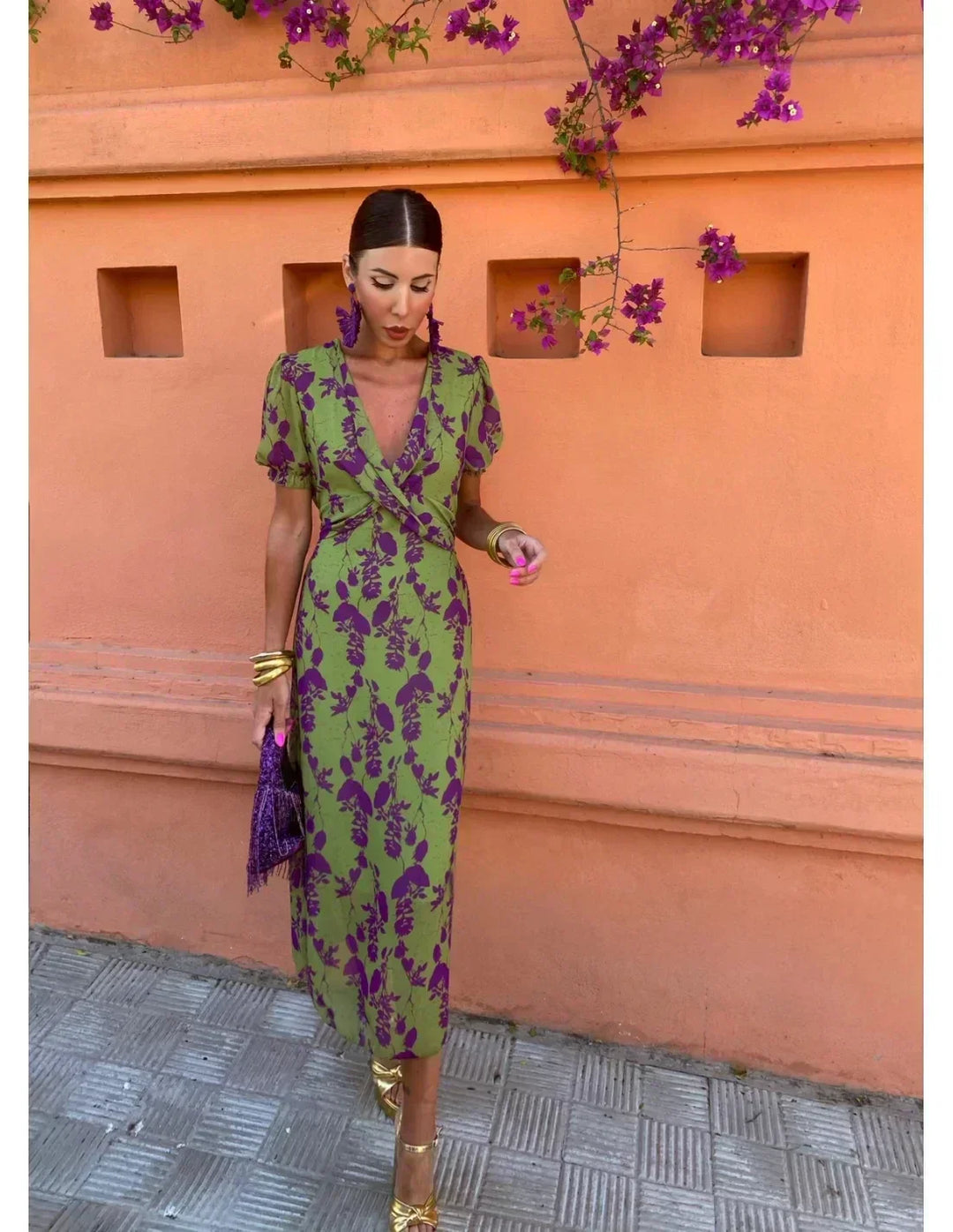 Antonia™ | Abito Avvolgente Boho-Chic