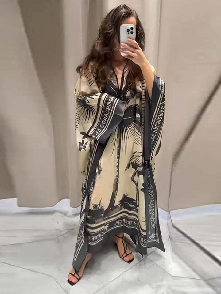 Aimee™ | Abiti Lunghi da Donna con Stampa