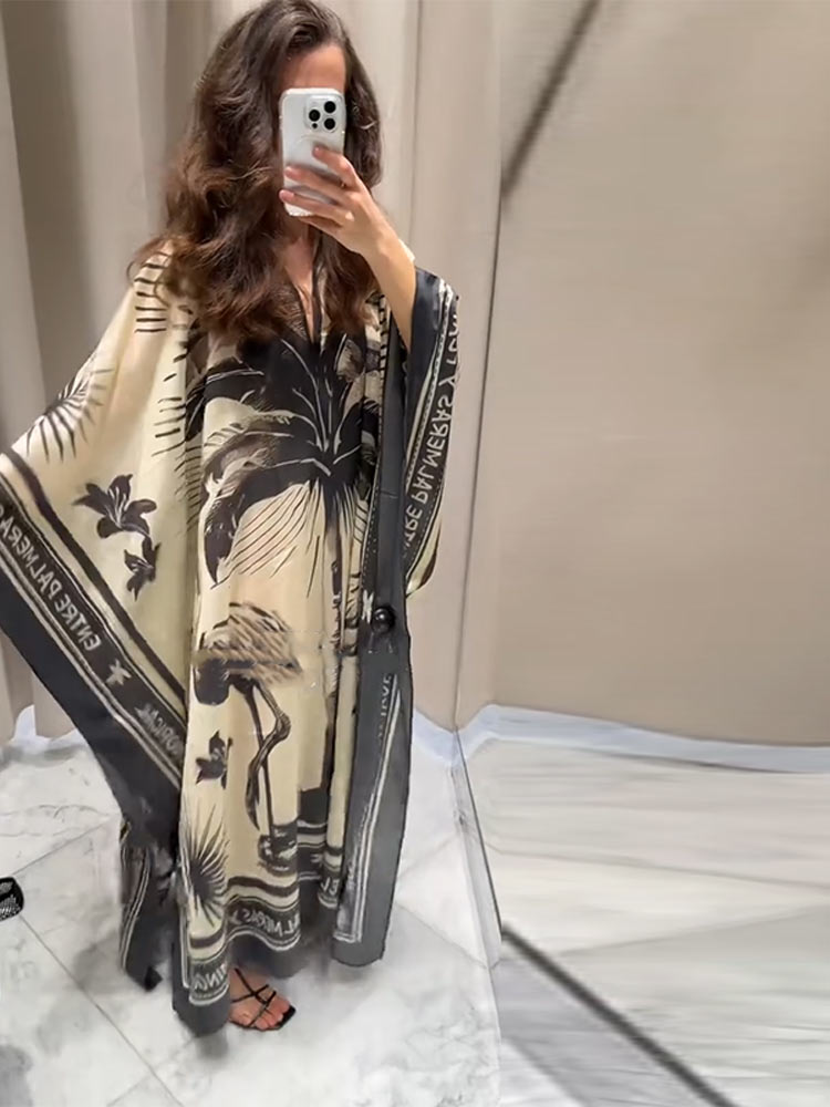 Aimee™ | Abiti Lunghi da Donna con Stampa