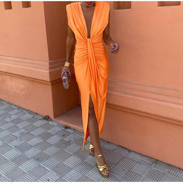 Isabella | Abito da festa con profonda scollatura