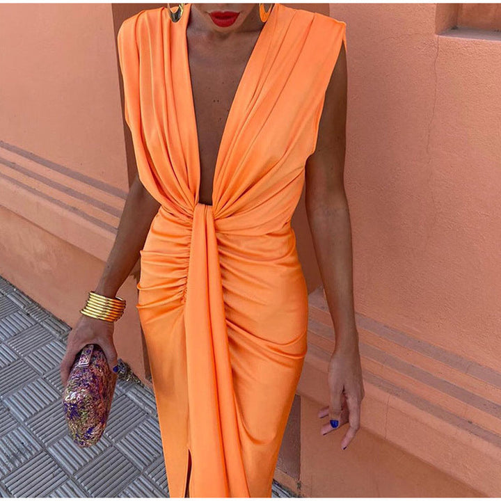 Isabella | Abito da festa con profonda scollatura