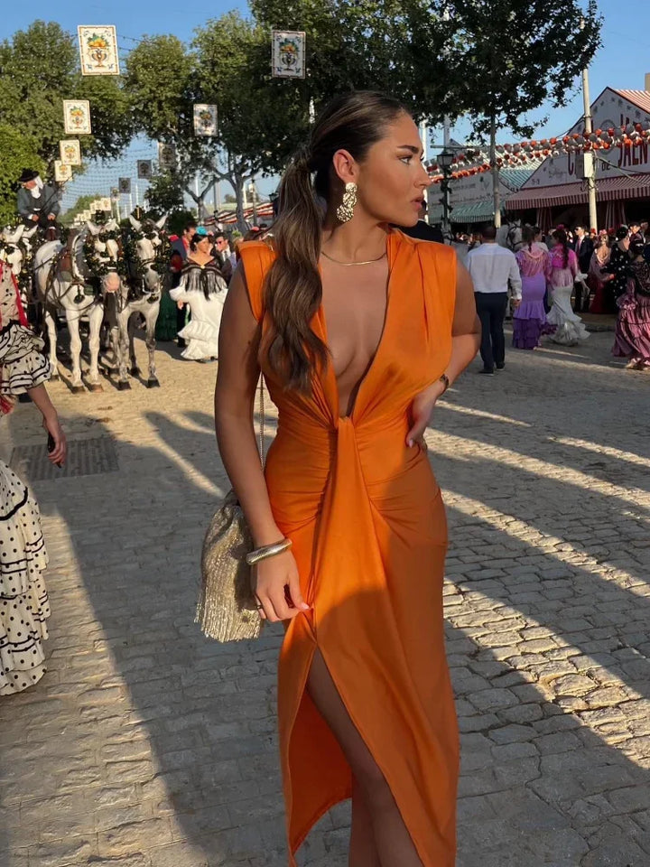 Moriah™ | Elegante Abito Pieghettato