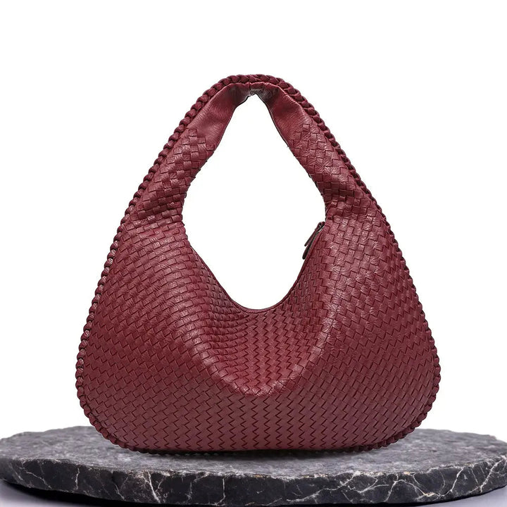 Valentina | Borsa Tote Woven Rossa