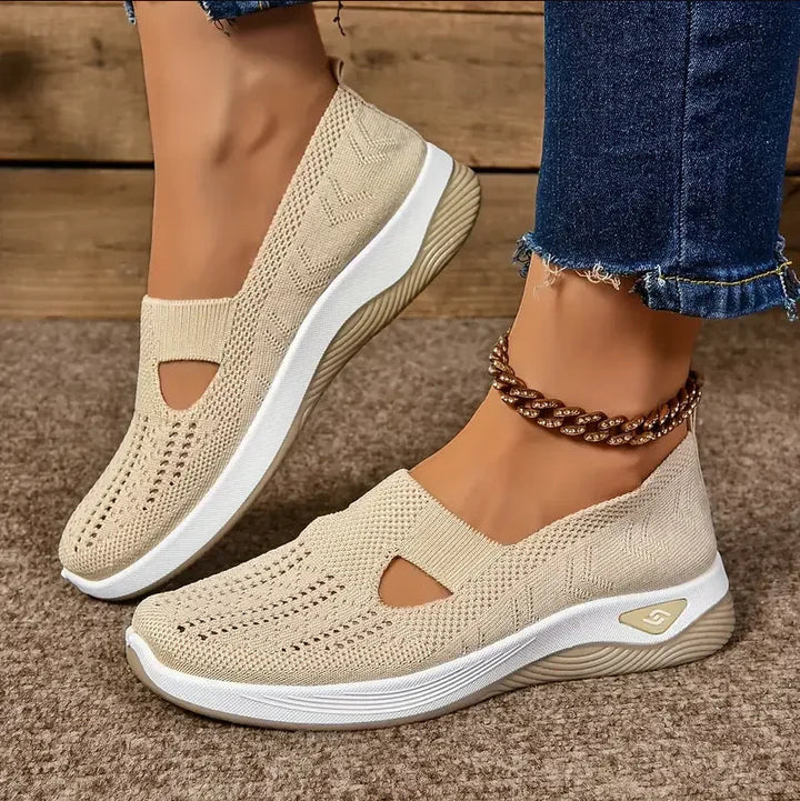 Amara™ | Sneakers Slip-On in Rete