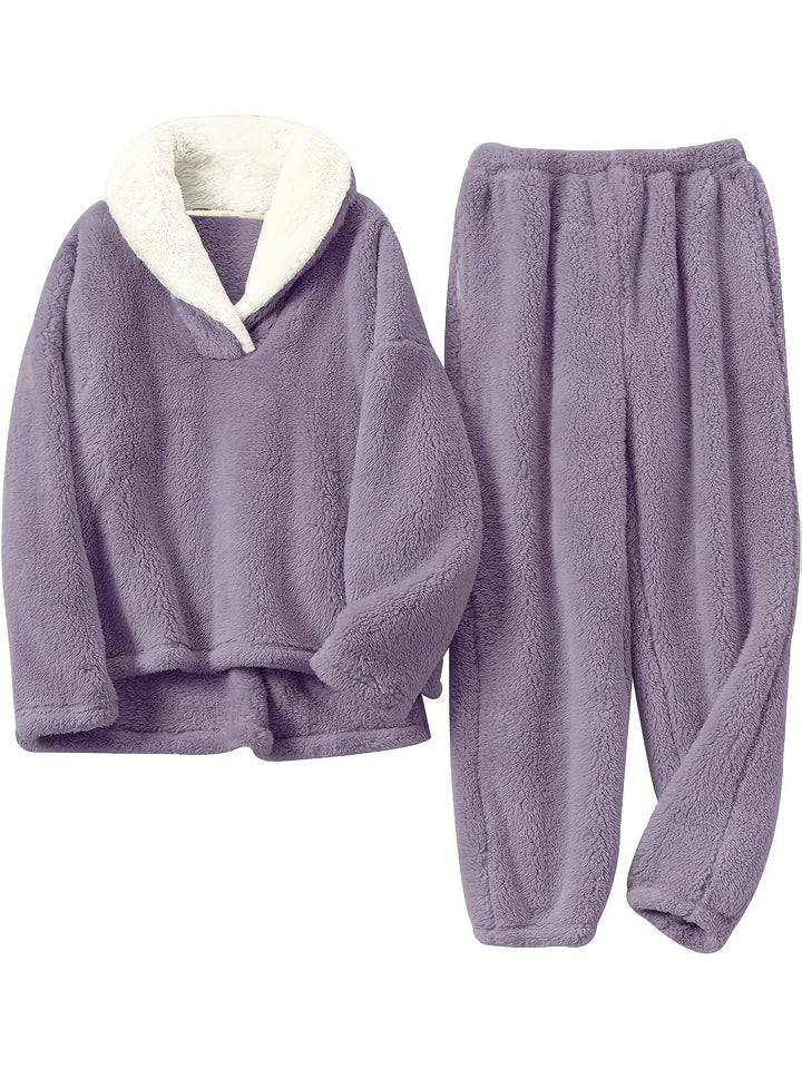 Alessia | Completo da Loungewear in Flanella