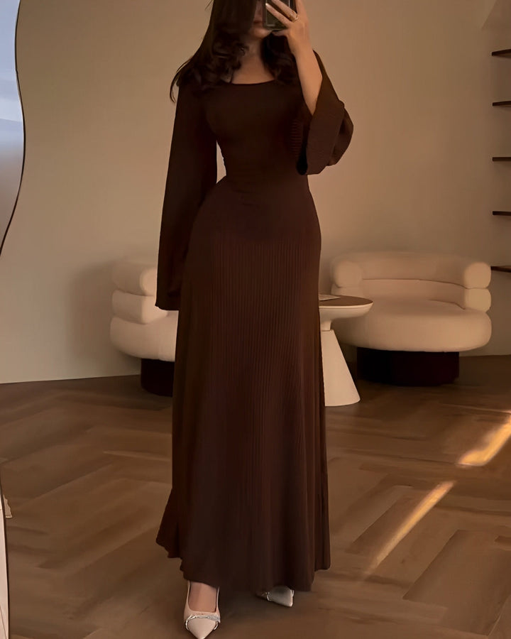 Abito Maxi in Maglia Elegante