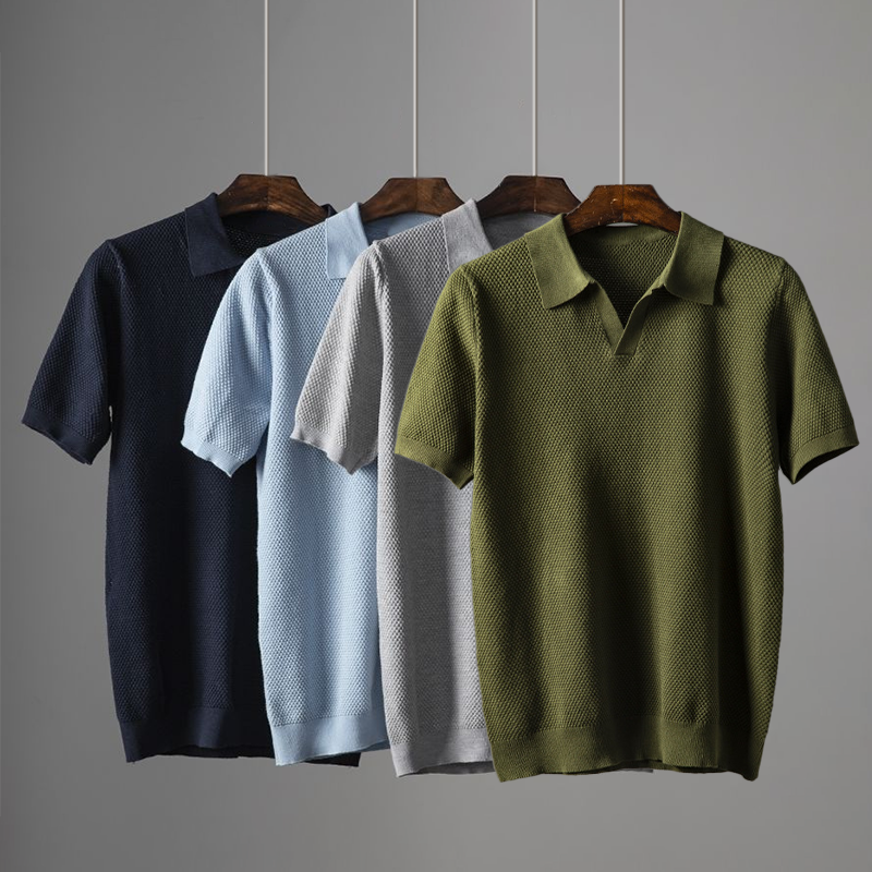 Milford™ | Polo Shirt Texturizzato