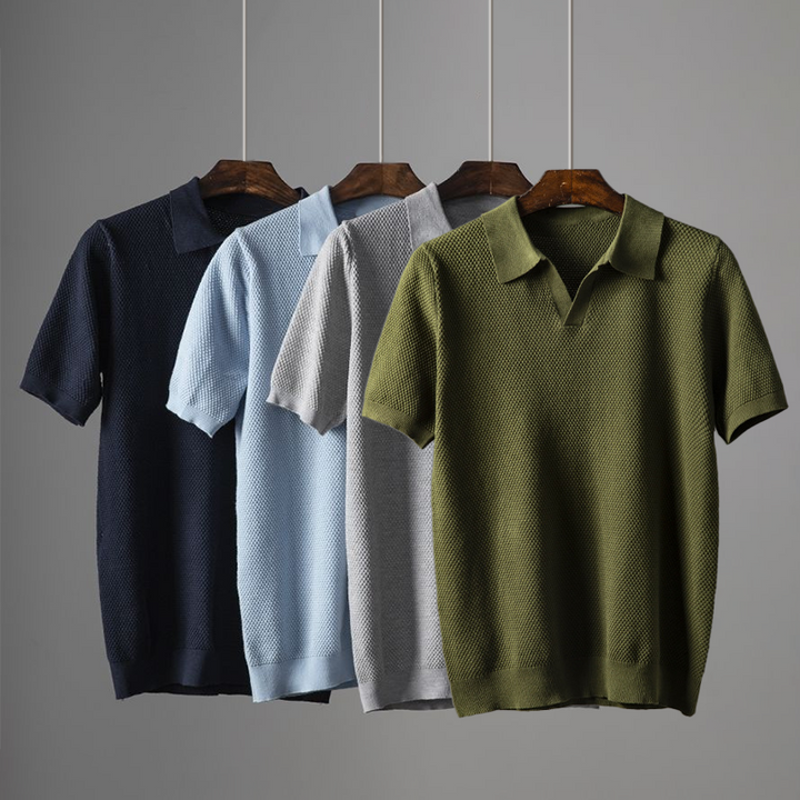 Milford™ | Polo Shirt Texturizzato