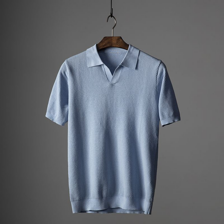 Milford™ | Polo Shirt Texturizzato