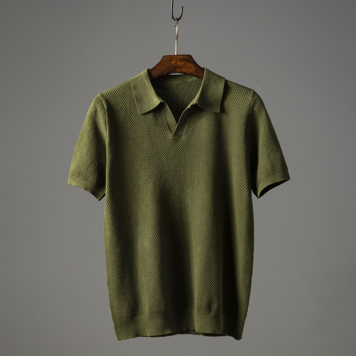 Milford™ | Polo Shirt Texturizzato