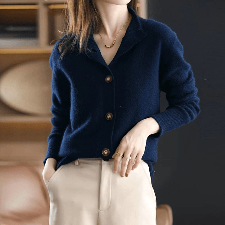 Anny - Cardigan di Maglia Lussuoso
