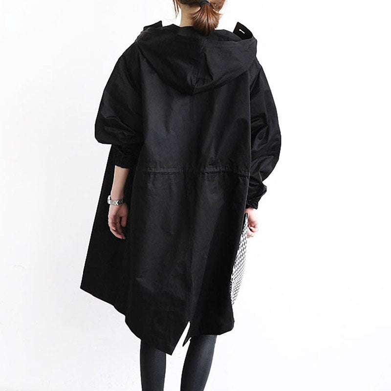 Elena - Cappotto Trench con Cappuccio