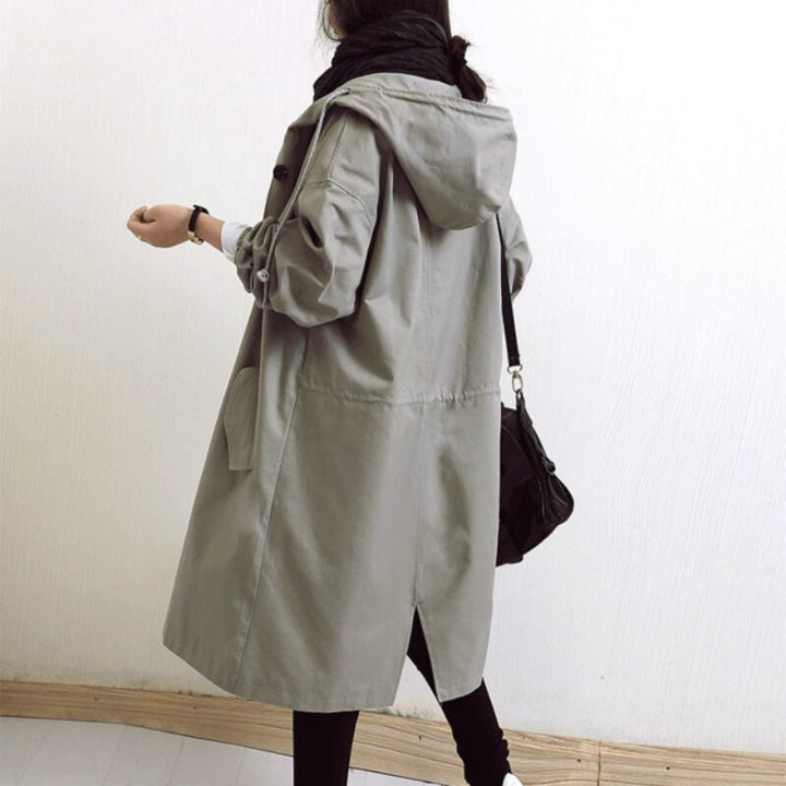 Elena - Cappotto Trench con Cappuccio