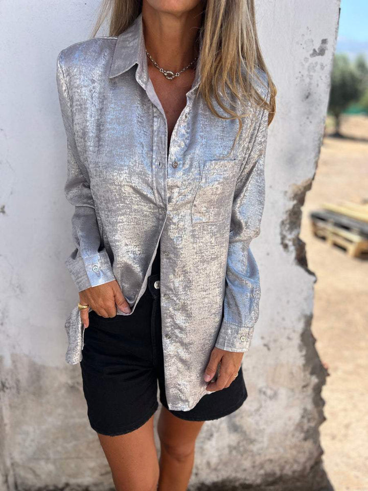 Zella™ | Camicia Chic Shimmer