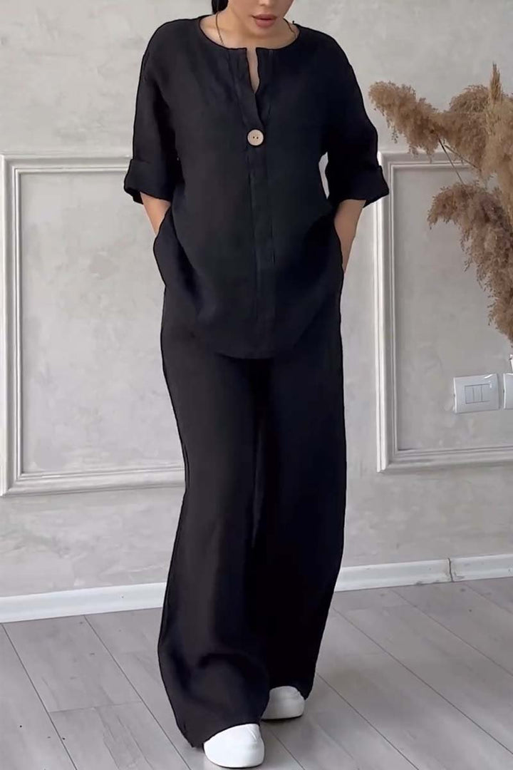 Darla™ | Set Lounge Relaxato a Due Pezzi