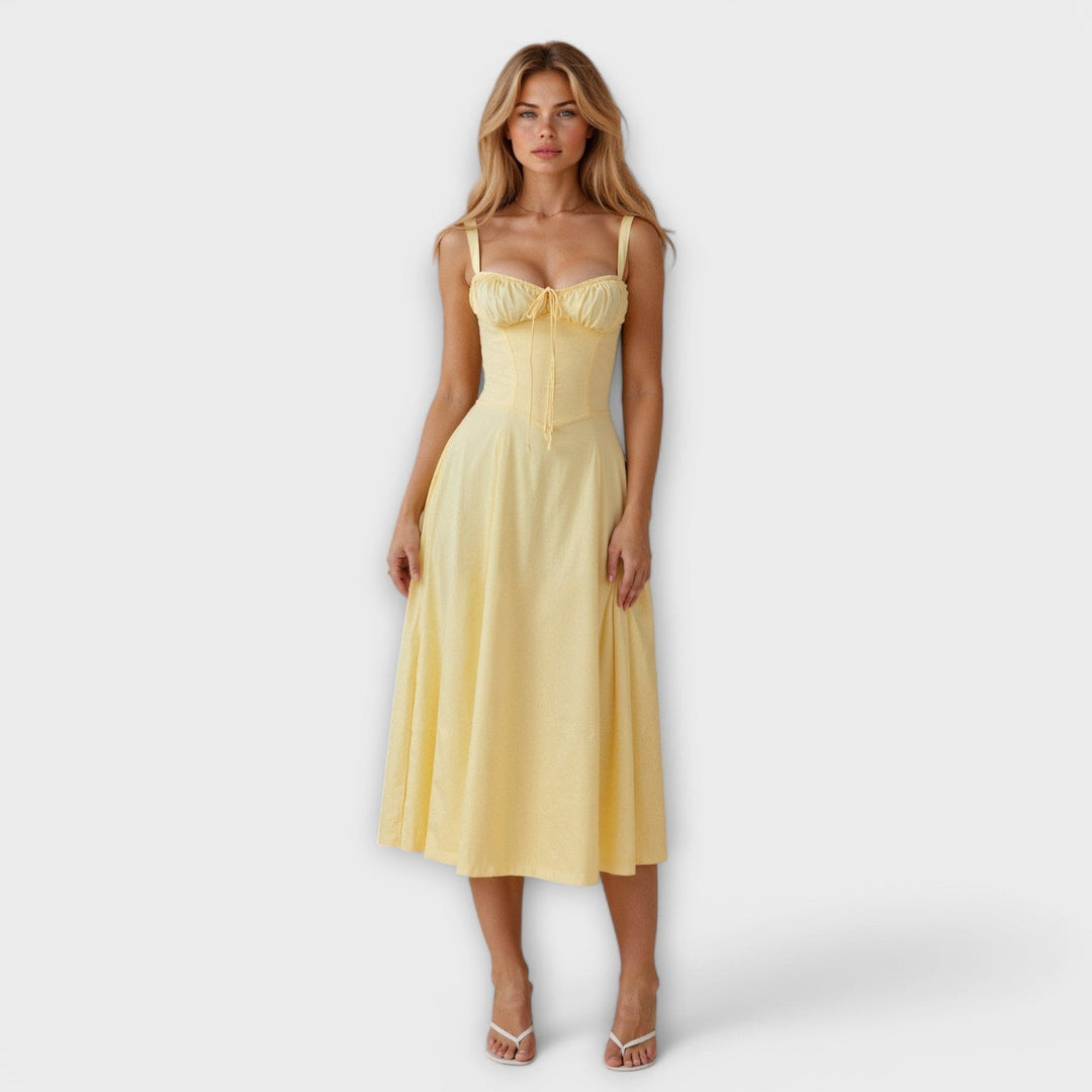 Kiana™ | Abito Midi con Corsetto