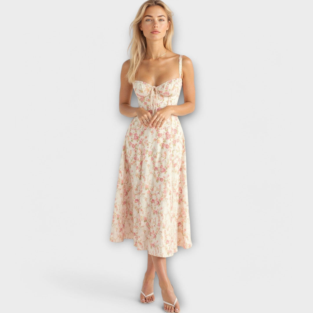 Kiana™ | Abito Midi con Corsetto