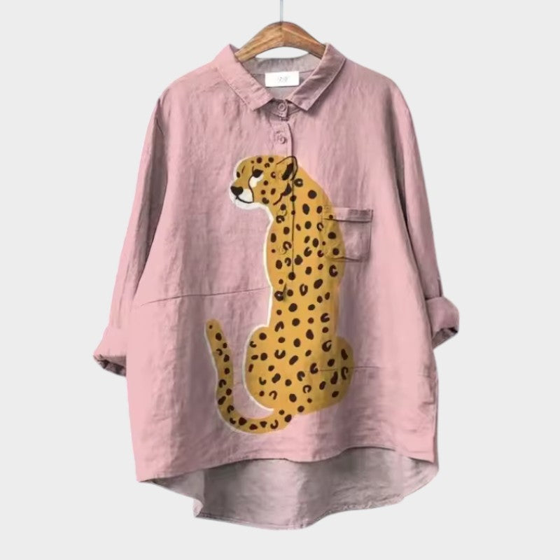 VIOLETTA™  | Blusa Floreale Oversize