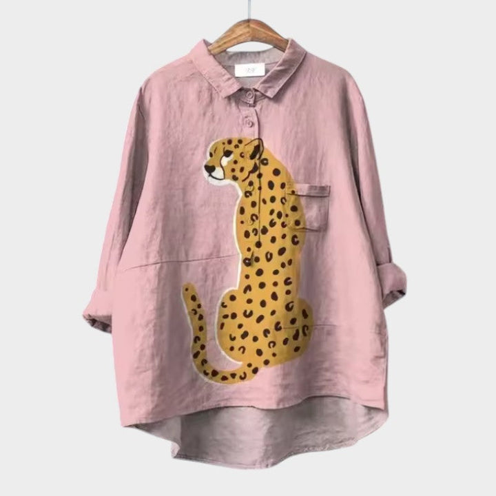 VIOLETTA™  | Blusa Floreale Oversize