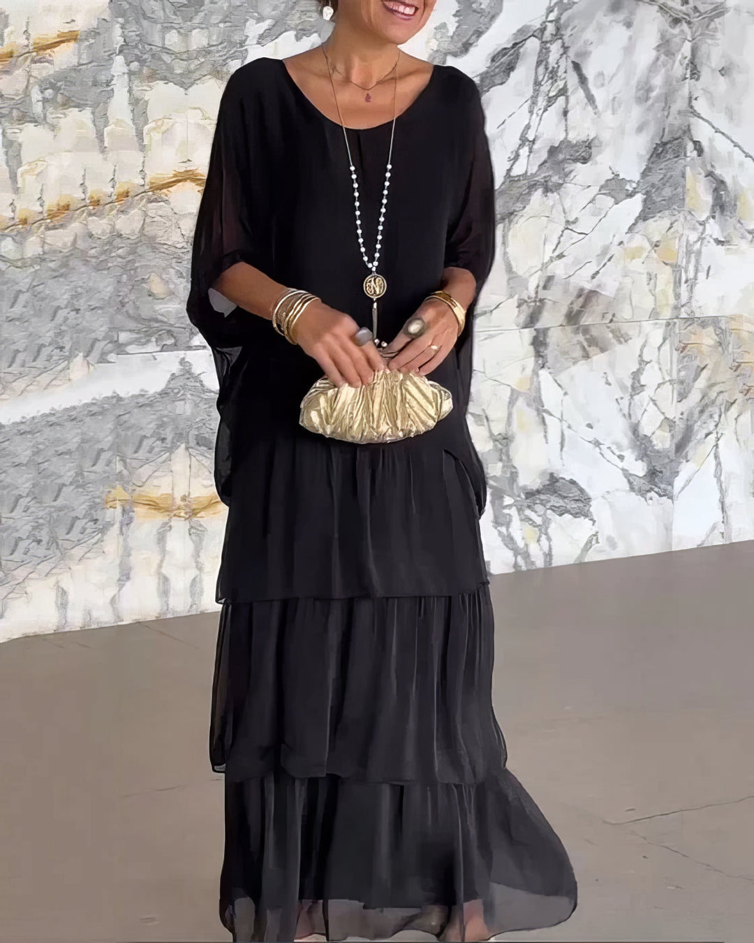 Abito artistico a taglio ampio