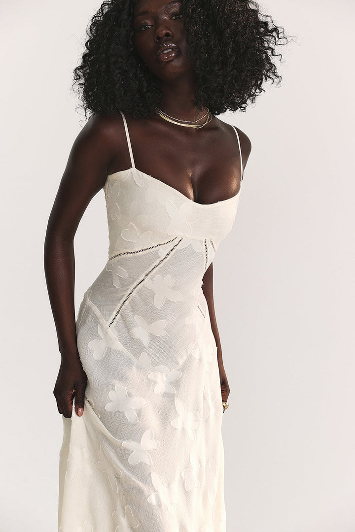 Paulette™ | Elegante Abito Lungo con Corsetto