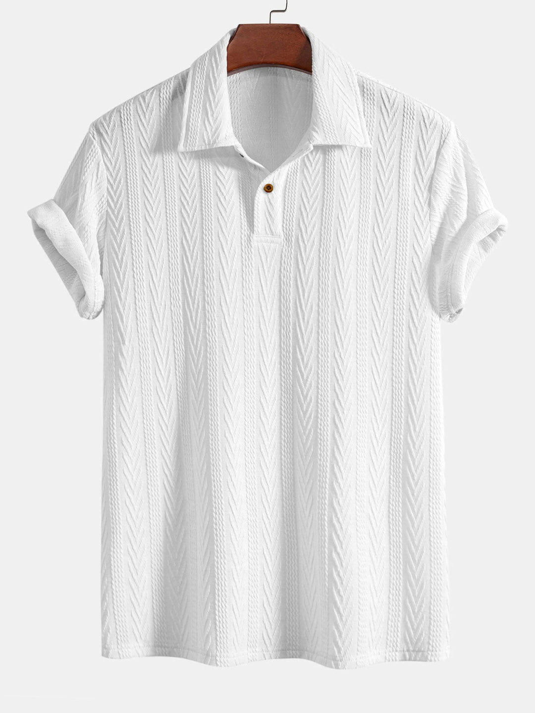 Primo™ | Polo Jacquard a Maniche Corte