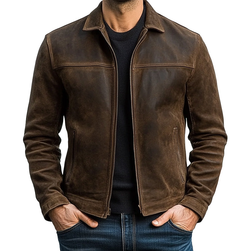 Winston™ | Giacca di Pelle Senza Tempo